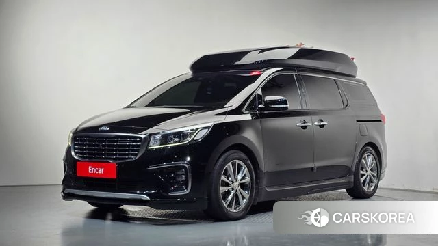 Kia The New Carnival 2018 Черный из Кореи