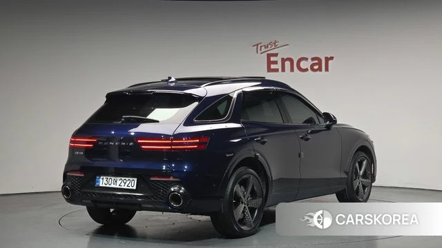 Genesis GV70 2021 Синий из Кореи