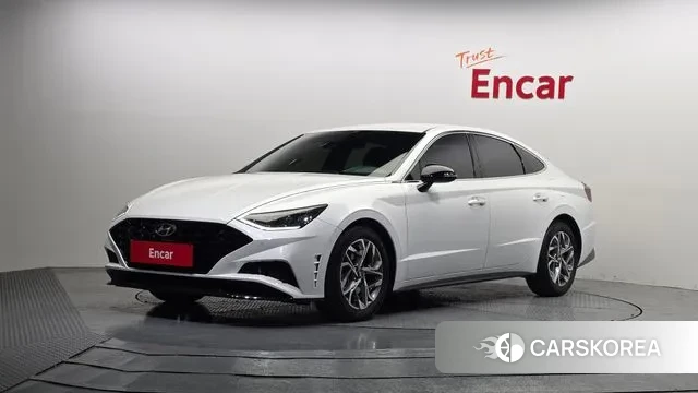 Hyundai Sonata (DN8) 2021 Белый из Кореи