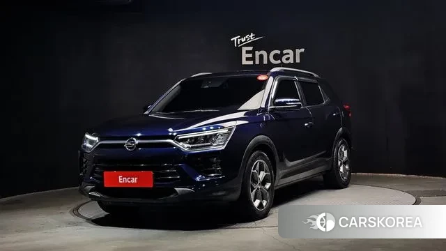 Ssangyong Beautiful Korando 2019 Синий из Кореи