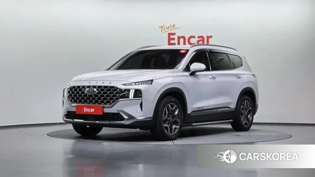 Hyundai The New Santa Fe 2022 Белый из Кореи