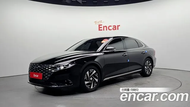 Hyundai The New Grandeur IG Hybrid 2021 Черный из Кореи