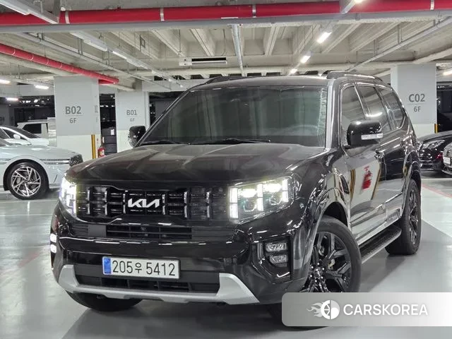 Kia Mohave Master 2023 Черный из Кореи