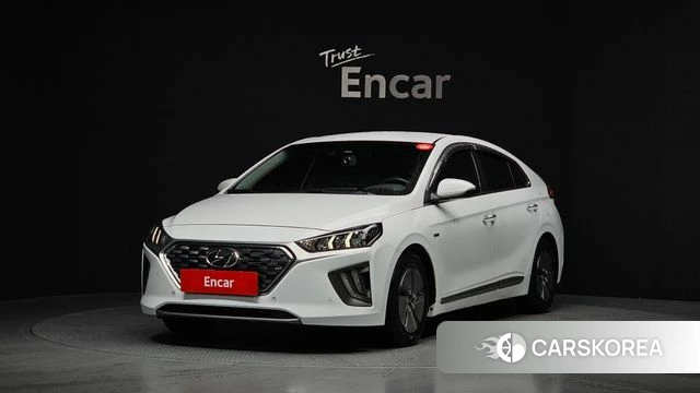 Hyundai The New Ionic Hybrid 2019 Белый из Кореи