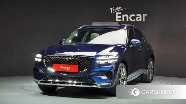 Genesis GV70 2021 Синий из Кореи