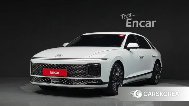 Hyundai Grandeur Hybrid (GN7) 2025 Белый из Кореи