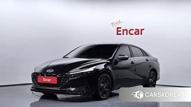 Hyundai Avante (CN7) 2020 Черный из Кореи