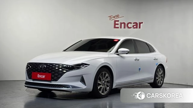 Hyundai The New Grandeur IG Hybrid 2020 Белый из Кореи
