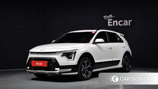Kia Di Ol Nu Niro 2022 Белый из Кореи