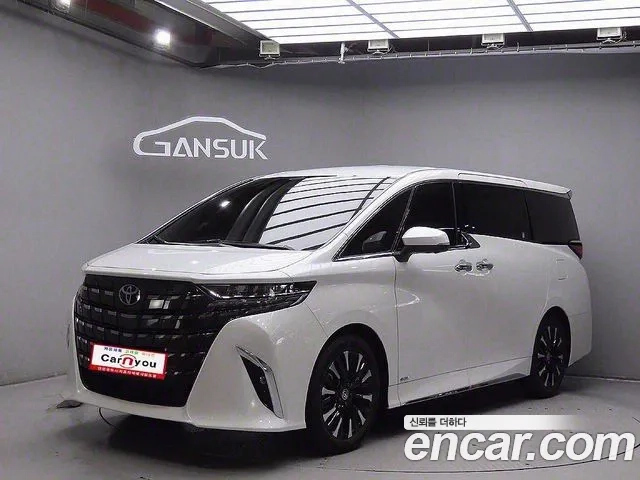 Toyota Alphard 4th Generation 2024 Белый из Кореи