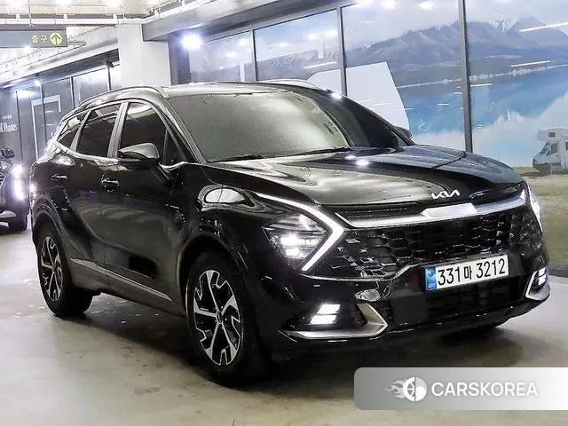 Kia Sportage 5th Generation Hybrid 2021 Черный из Кореи