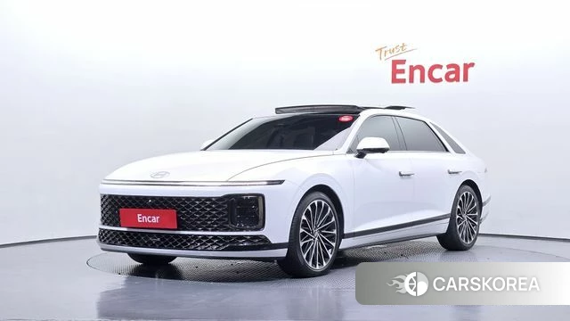 Hyundai Grandeur Hybrid (GN7) 2023 Белый из Кореи
