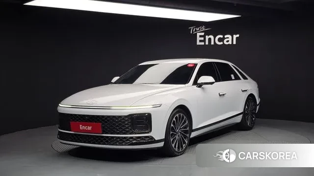 Hyundai Grandeur Hybrid (GN7) 2023 Белый из Кореи