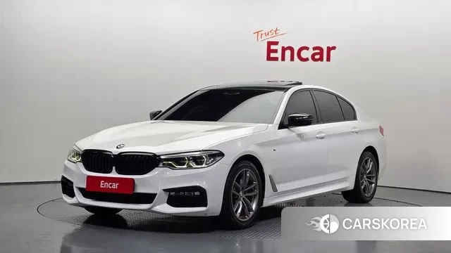 BMW 5 Series (G30) 2018 Белый из Кореи