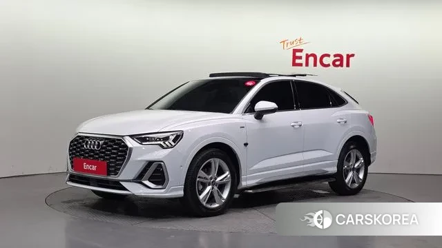 Audi Q3 (F3) 2023 Белый из Кореи