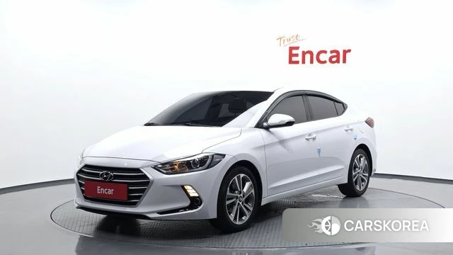 Hyundai Avante AD 2018 Белый из Кореи