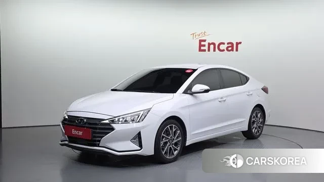 Hyundai The New Avante AD 2019 Белый из Кореи