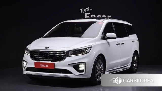 Kia The New Carnival 2020 Белый из Кореи