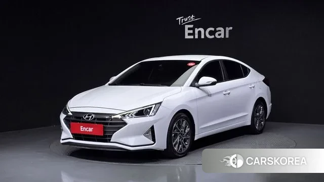 Hyundai The New Avante AD 2019 Белый из Кореи