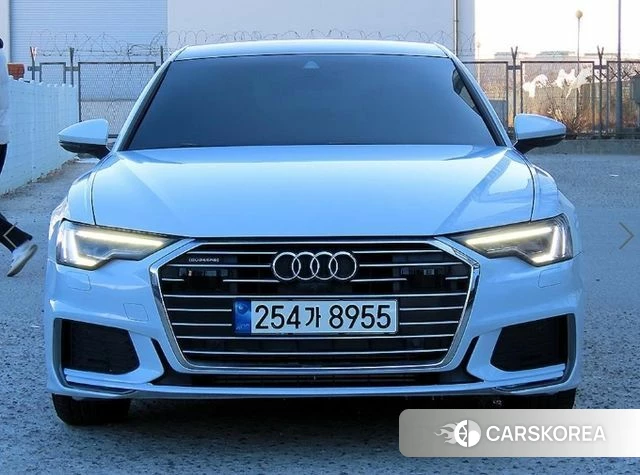 Audi A6 (C8) 2020 Белый из Кореи