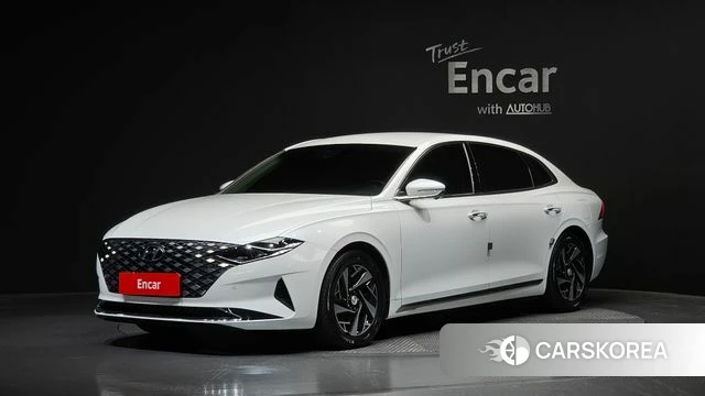 Hyundai The New Grandeur IG Hybrid 2022 Белый из Кореи