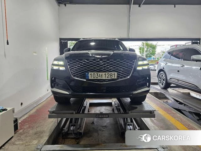Genesis GV80 2022 Черный из Кореи
