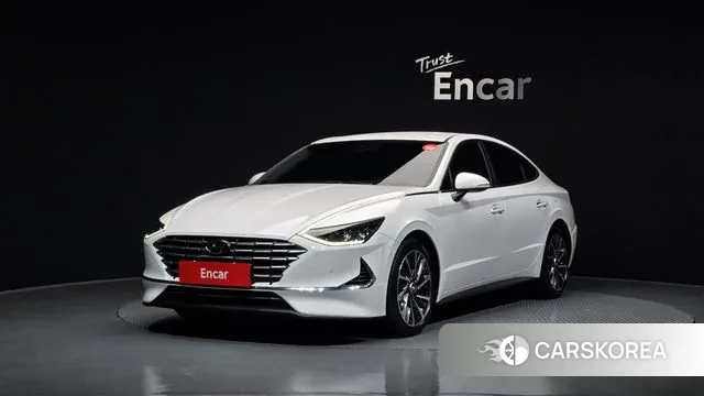 Hyundai Sonata Hybrid (DN8) 2022 Белый из Кореи