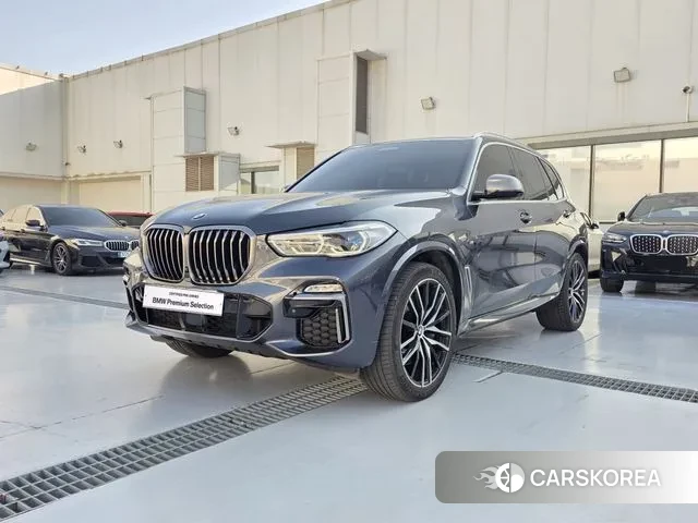 BMW X5 (G05) 2021 Темно-зеленый из Кореи