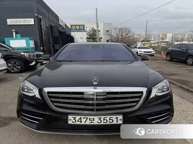 Mercedes-Benz S-Class W222 2018 Черный из Кореи