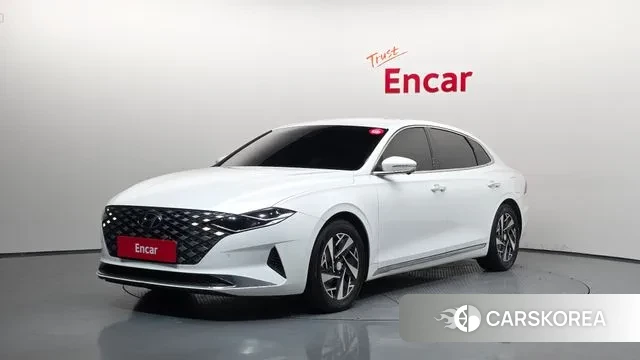 Hyundai The New Grandeur IG Hybrid 2020 Белый из Кореи