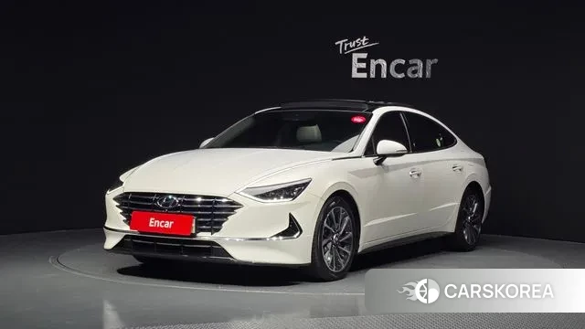 Hyundai Sonata (DN8) 2019 Белый из Кореи