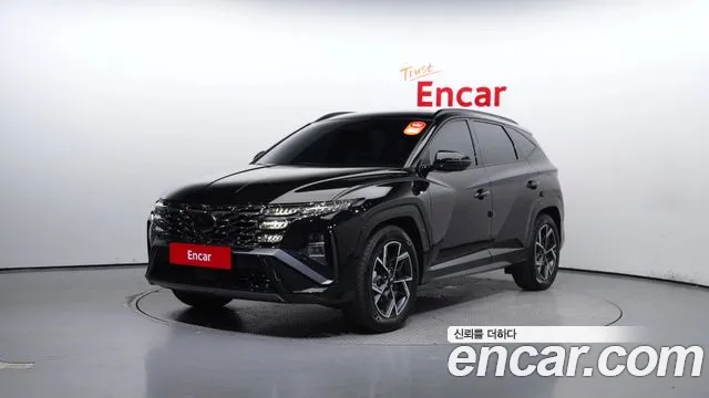 Hyundai The New Tucson (NX4) 2024 Черный из Кореи