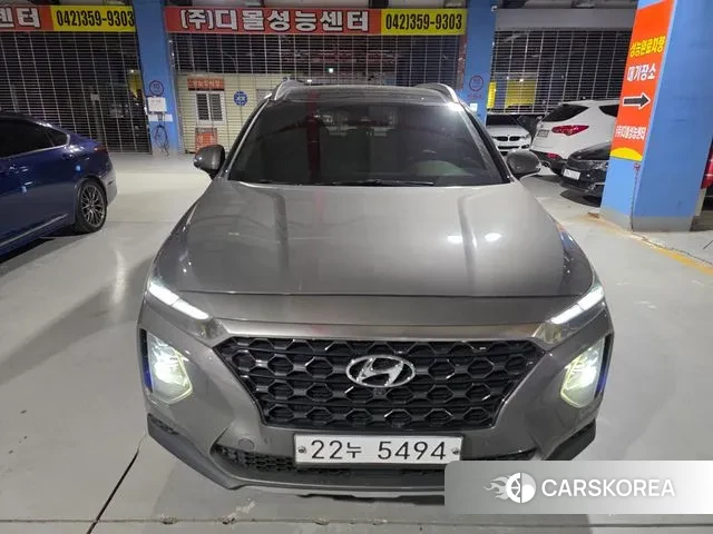 Hyundai Santa Fe TM 2018 Серый из Кореи