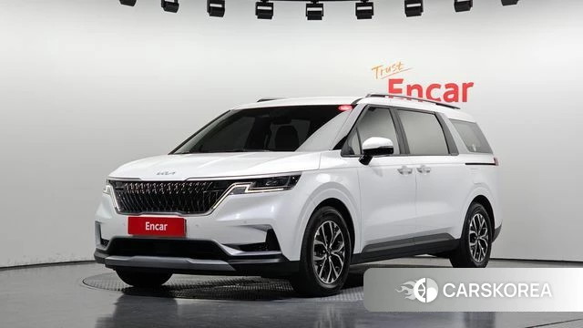 Kia Carnival 4th generation 2021 Белый из Кореи