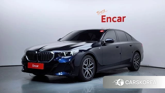 BMW 5 Series (G60) 2025 Черный из Кореи