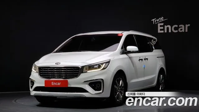 Kia The New Carnival 2019 Белый из Кореи