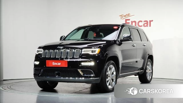 Jeep Grand Cherokee 2021 Черный из Кореи
