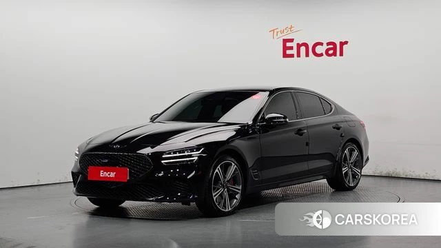 Genesis The New G70 2024 Черный из Кореи