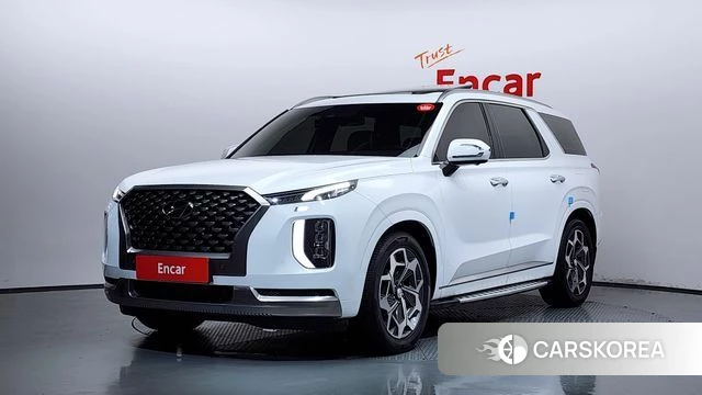 Hyundai Palisade 2021 Белый из Кореи