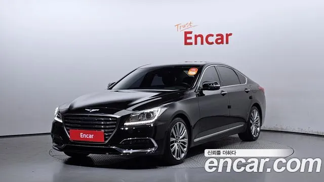 Genesis G80 2018 Черный из Кореи