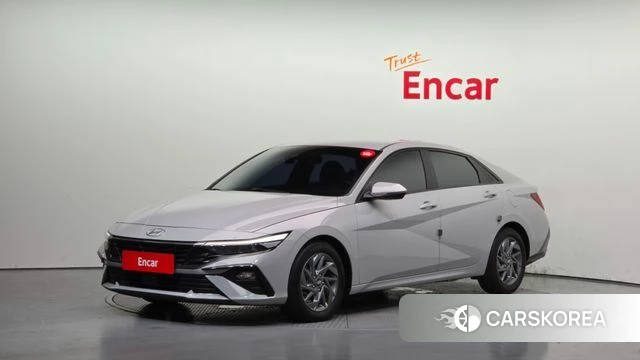 Hyundai The New Avante (CN7) 2023 Серебристо-серый из Кореи