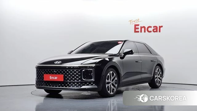Hyundai Grandeur Hybrid (GN7) 2024 Черный из Кореи