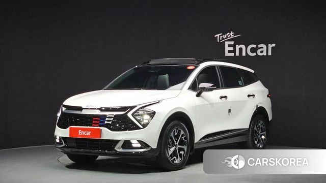 Kia Sportage 5th Generation Hybrid 2024 Белый из Кореи