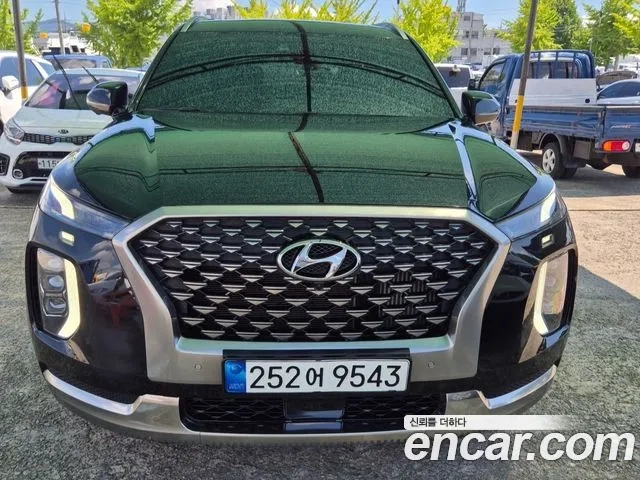 Hyundai Palisade 2022 Черный из Кореи