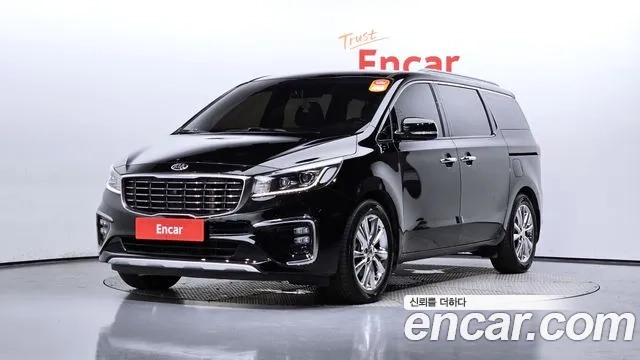 Kia The New Carnival 2020 Черный из Кореи