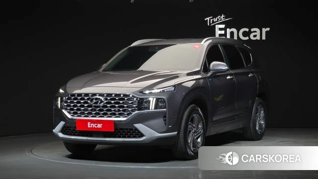 Hyundai The New Santa Fe 2021 Серый из Кореи
