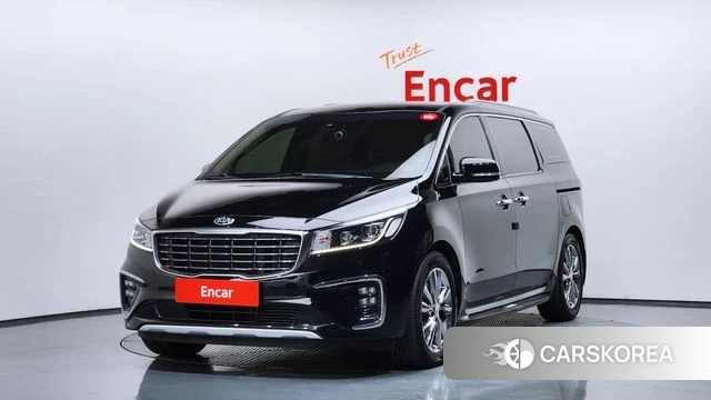 Kia The New Carnival 2019 Черный из Кореи