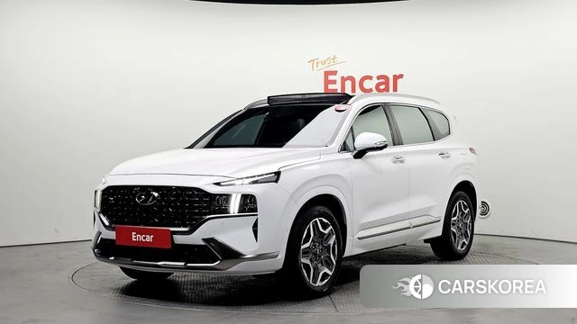 Hyundai The New Santa Fe 2022 Белый из Кореи