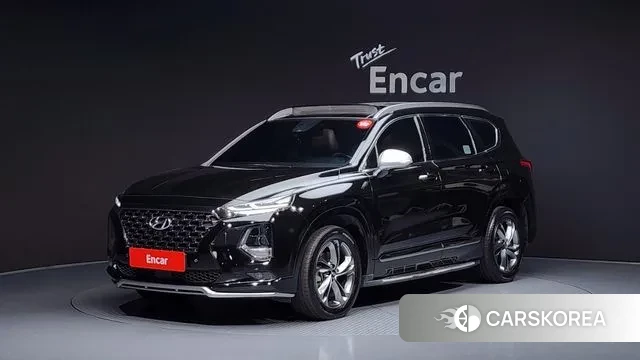 Hyundai Santa Fe TM 2018 Черный из Кореи