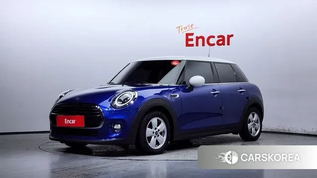 Mini Cooper 2019 Синий из Кореи